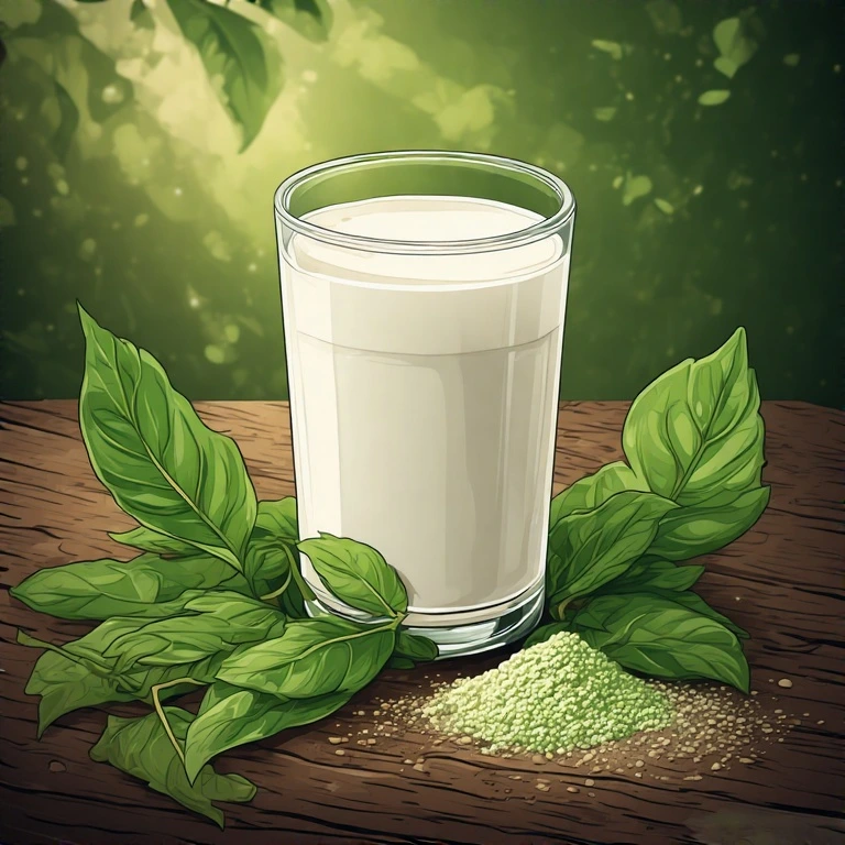 manfaat daun kelor dalam susu kambing etawa bubuk